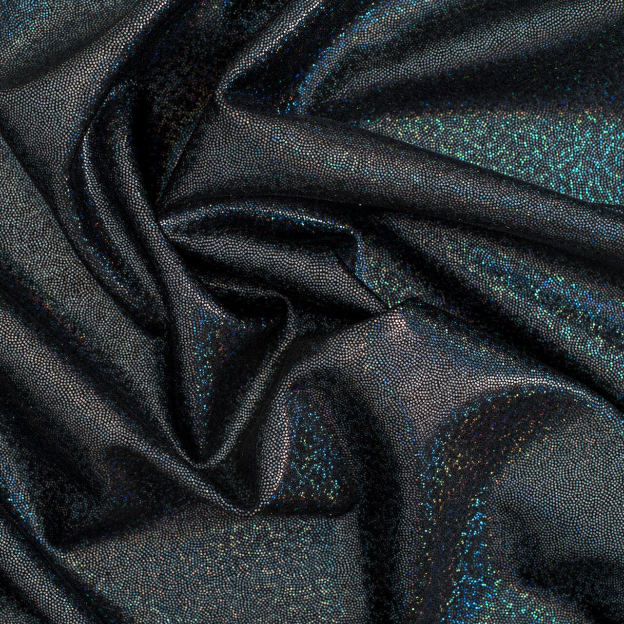 1 Yard Hologram Foggy Foil 4 Way Stretch Nylon Spandex Fabric for Activewear Costumes 60” Width